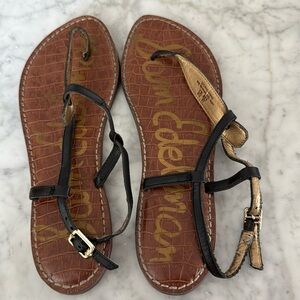 black sandals 8.5-black sandals Sam Edelman